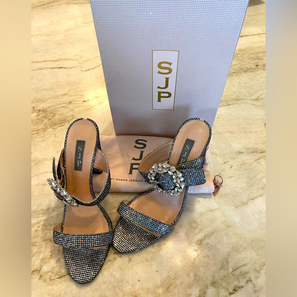 Sarah Jessica Parker Block heel Sandal-size 38